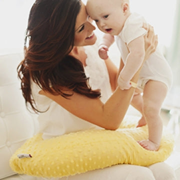 Yellow Minky Nursing Pillow