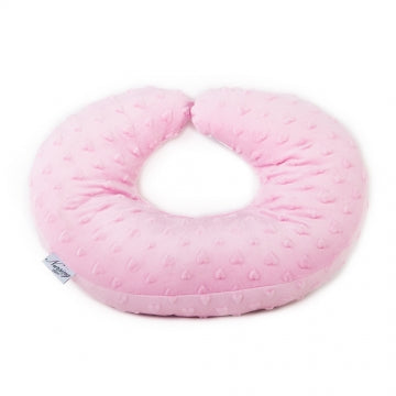 Pink Hearts Minky Nursing Pillow