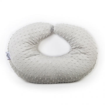 Gray Minky Nursing Pillow